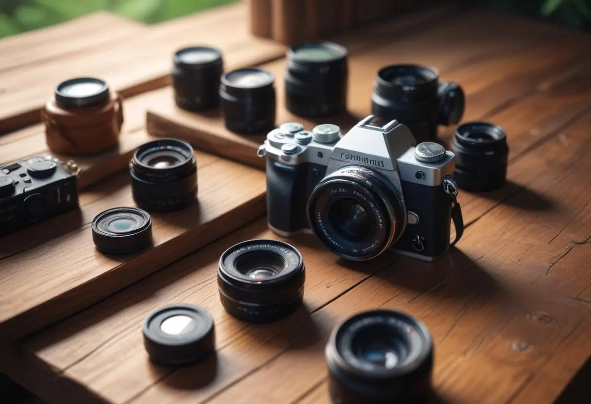Hitta din perfekta kamera för fotografering här! illustration