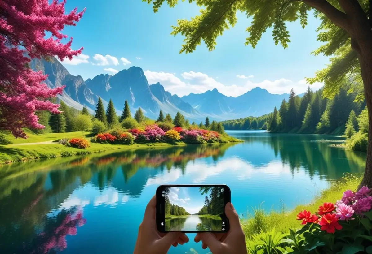 Delta i fototävlingen med mobilkamera och vinn! illustration