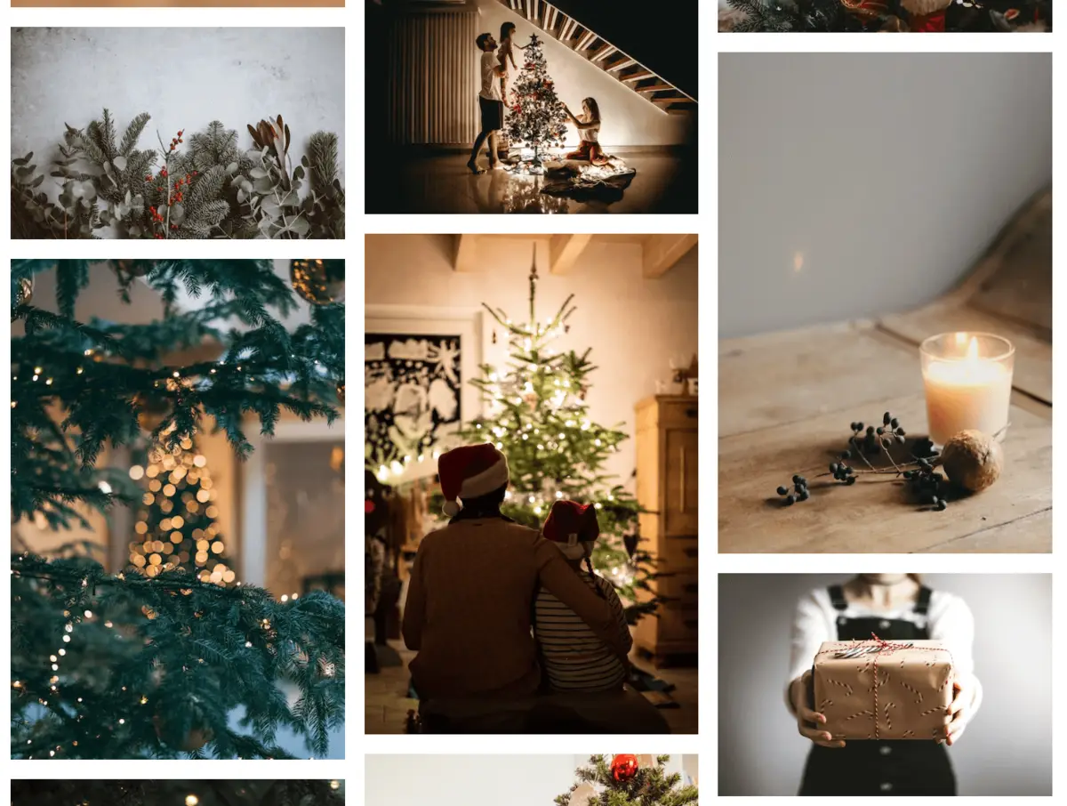 Julbilder från Unsplash