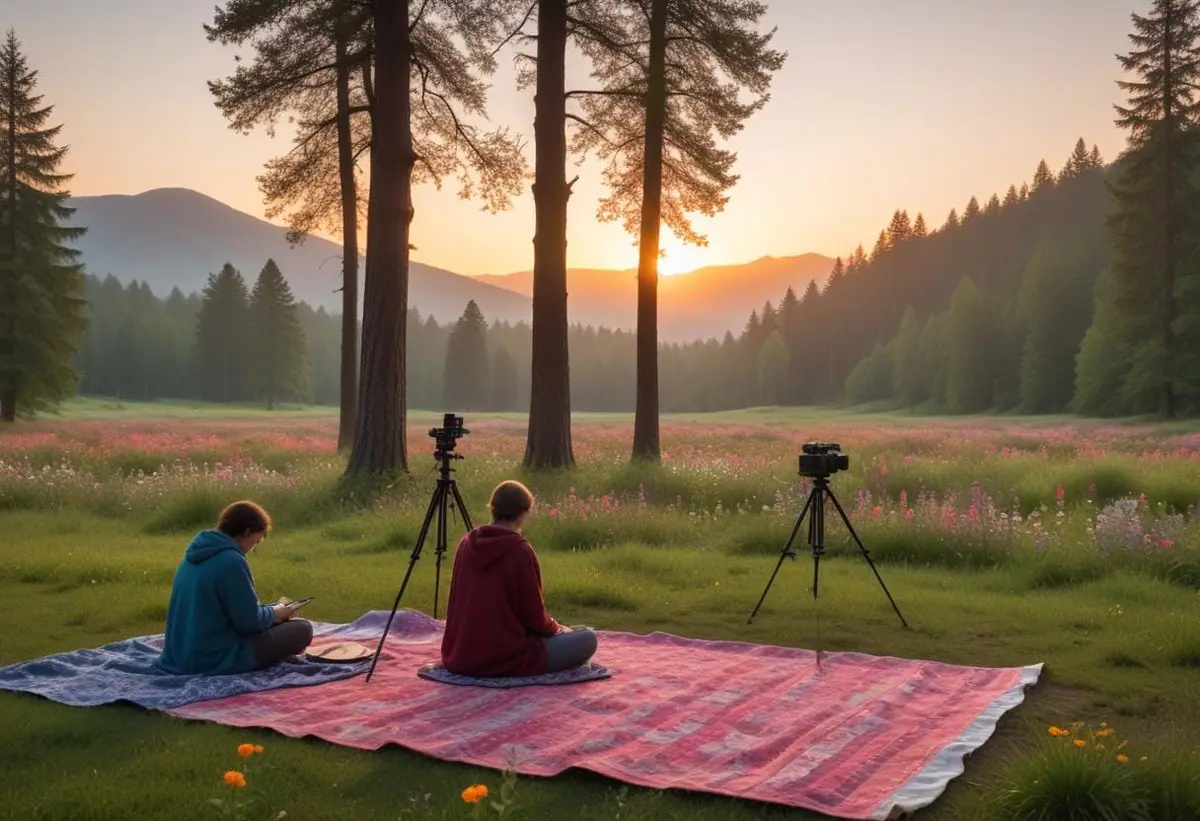 Upptäck glädjen med kurs fotografering för nybörjare! illustration